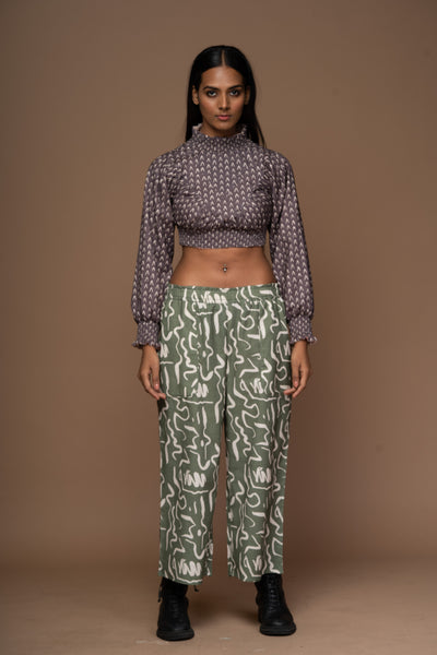Brown Reversible Victorian Whisper Bralette