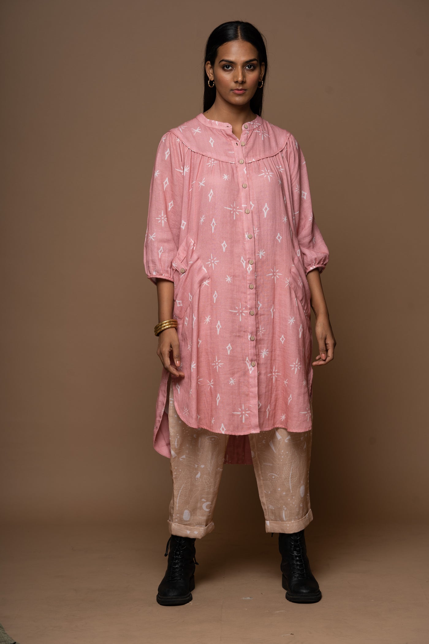 Tailored Touch Pants in Unlock Wonderland Pattern