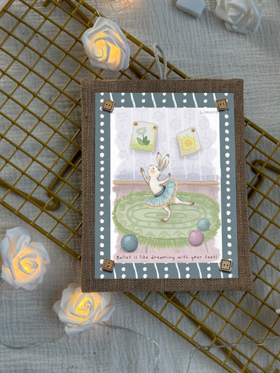 Little Ballerina Wall Art