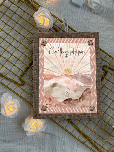 All in its Time Boho Wall Art