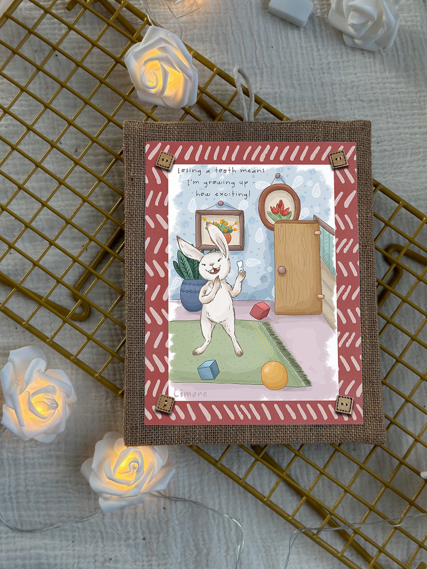 Bunny’s Tooth Fairy Wall Art