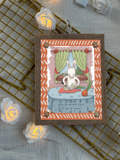 Bunny and the Onions Wall Art