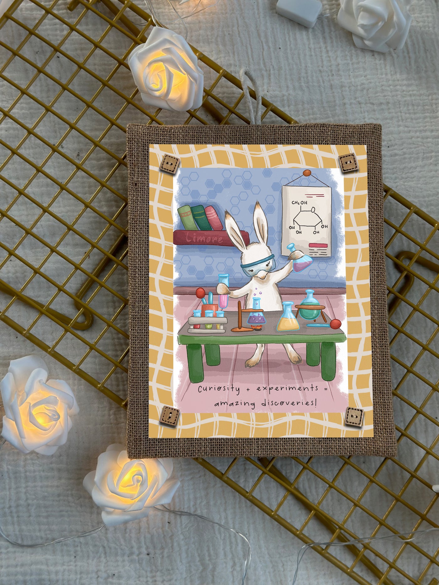 Bunny’s Lab Wall Art