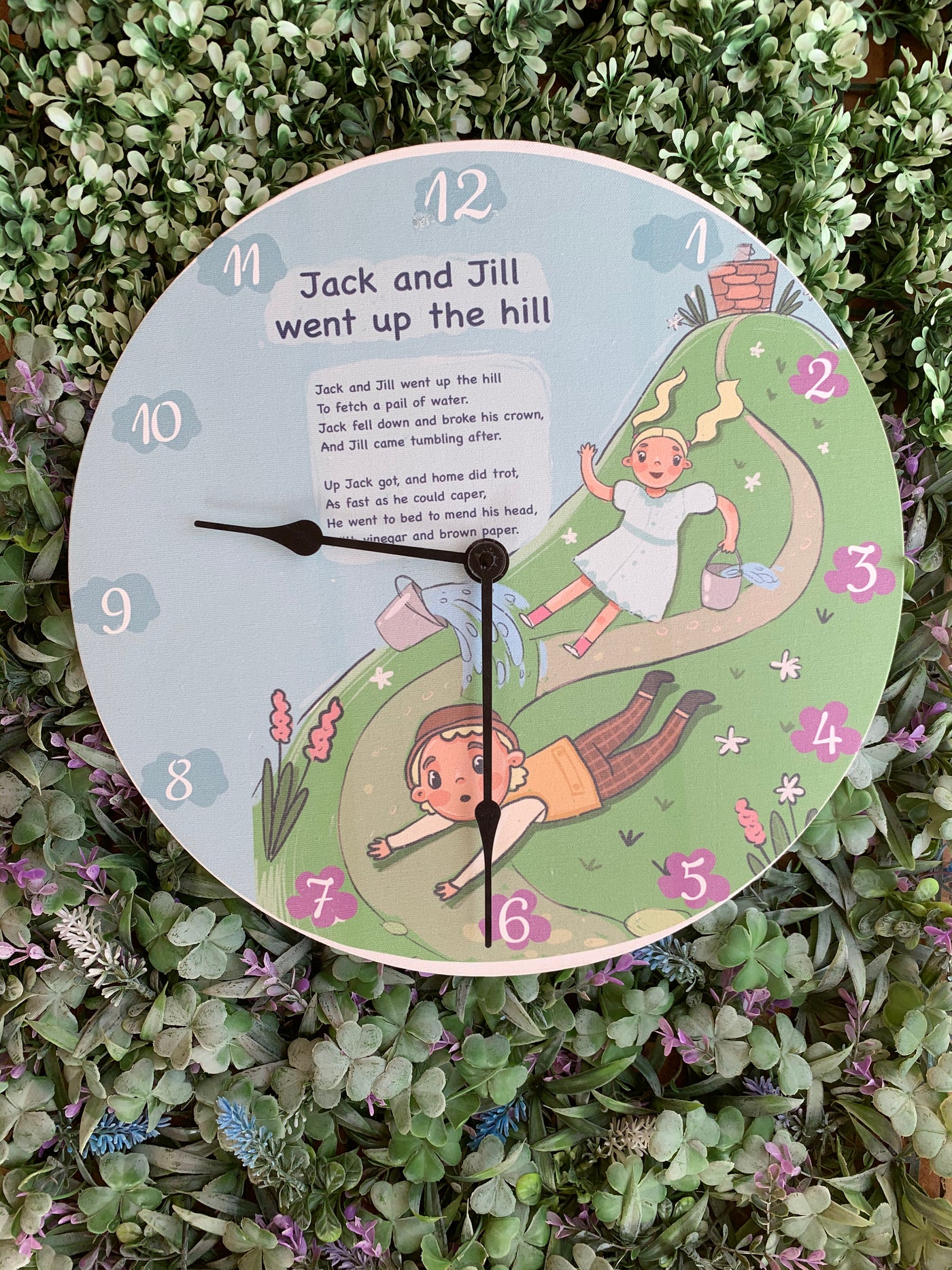 Jack and Jill Clock