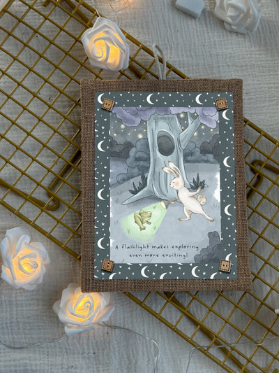 Bunny and the Torch Wall Art