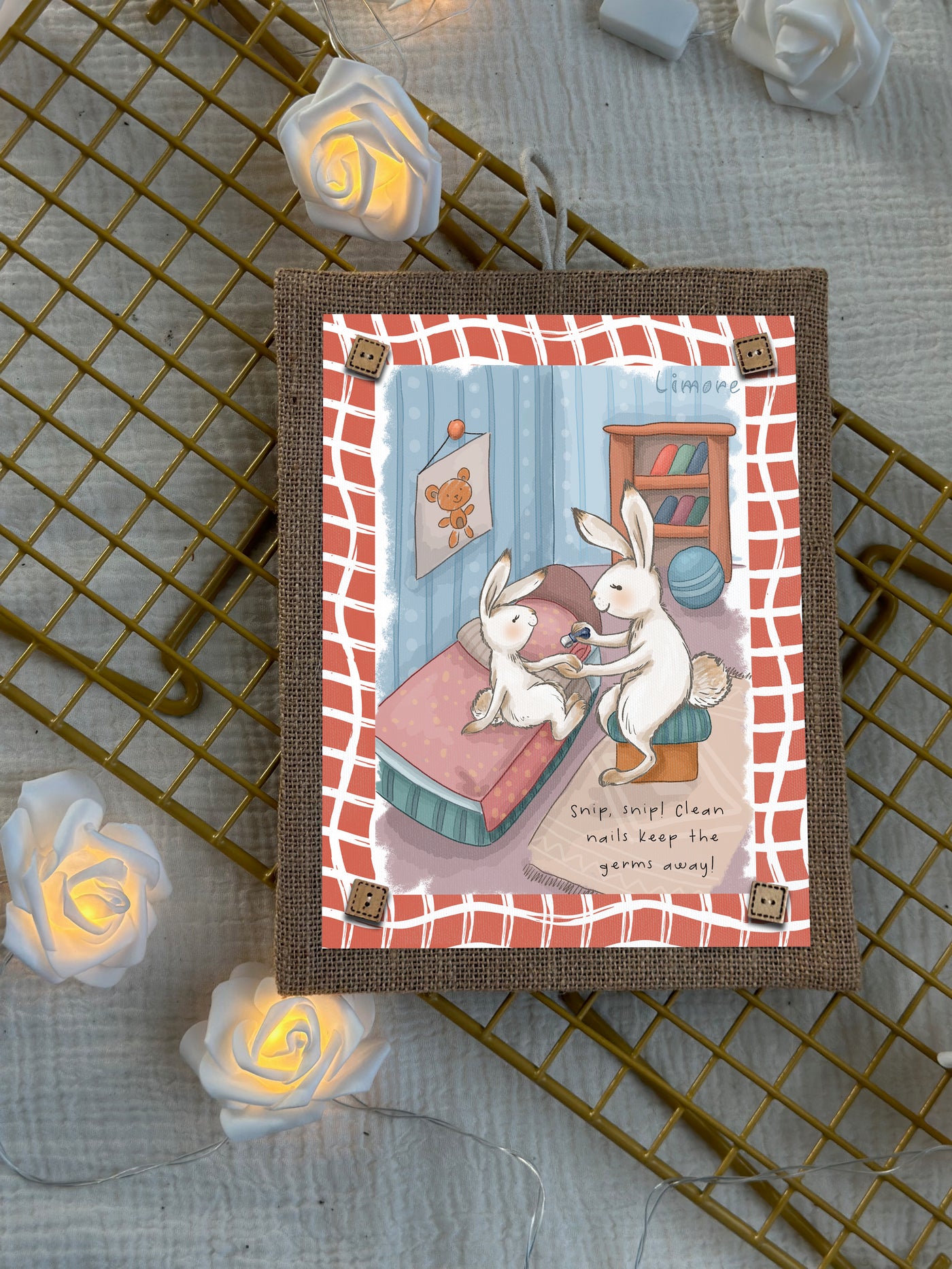 Bunny’s Nail Care Wall Art