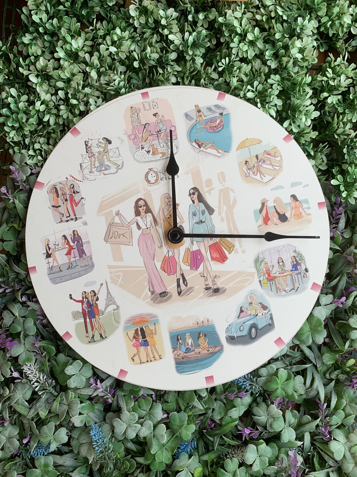 Three Amigos Clock