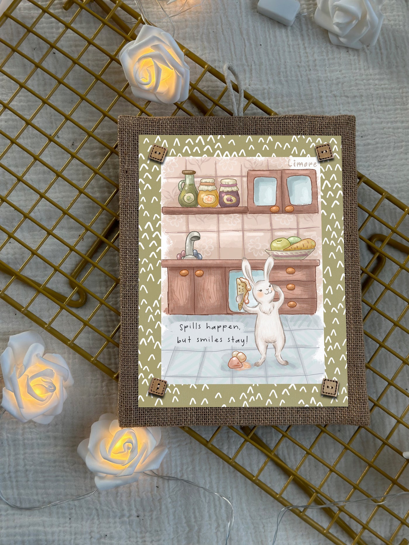 Bunny’s Little Oops Wall Art