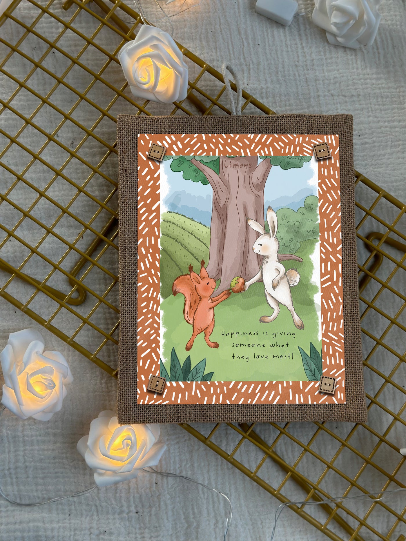Bunny’s Sharing Joy Wall Art