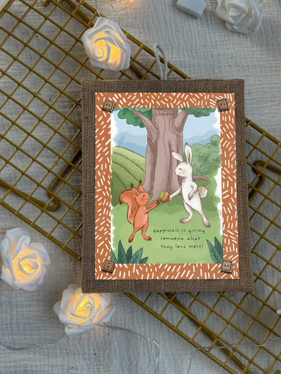 Bunny’s Sharing Joy Wall Art