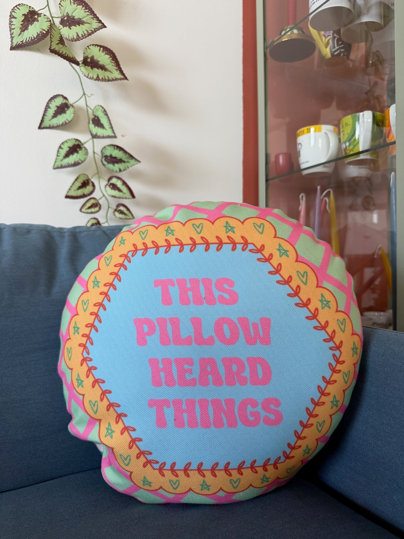 This Pillow Heard Things Cushion