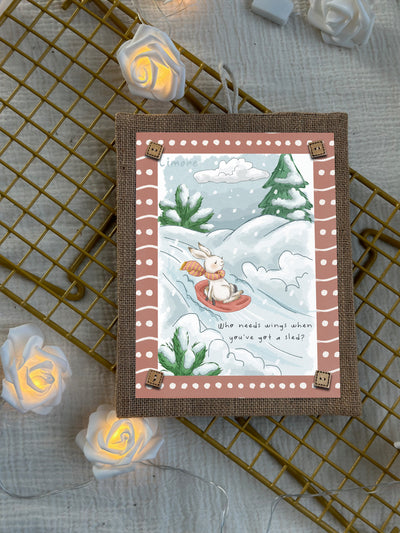 Sled & Soar Wall Art