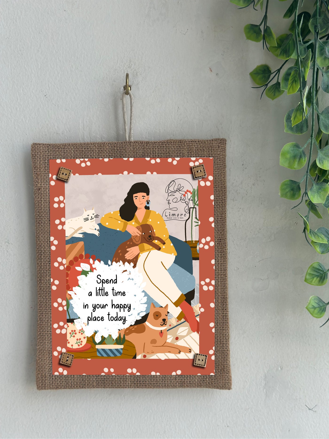 Cozy Companions Boho Wall Art