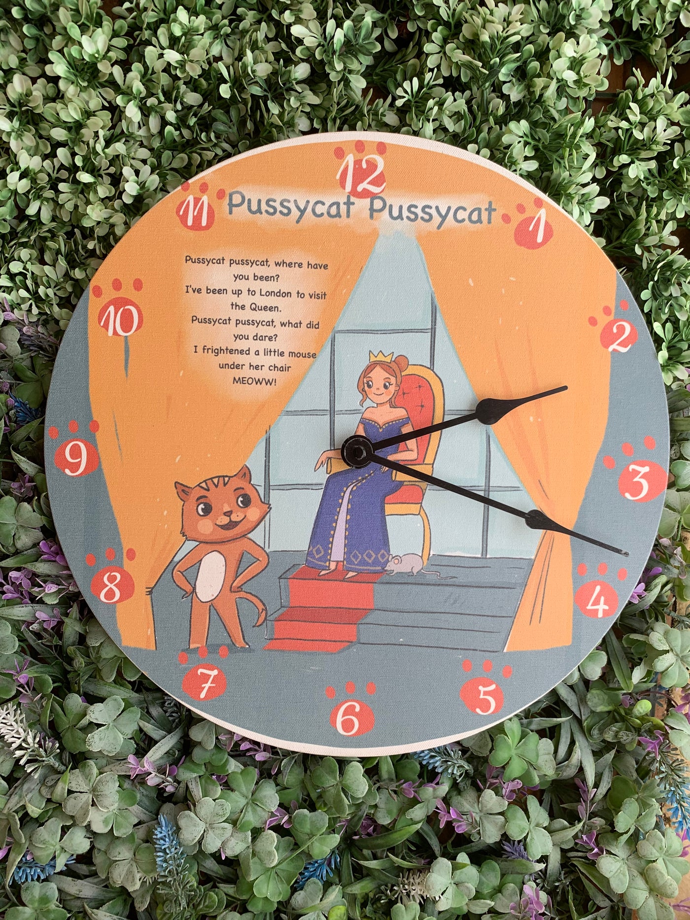 Pussycat Pussycat Clock