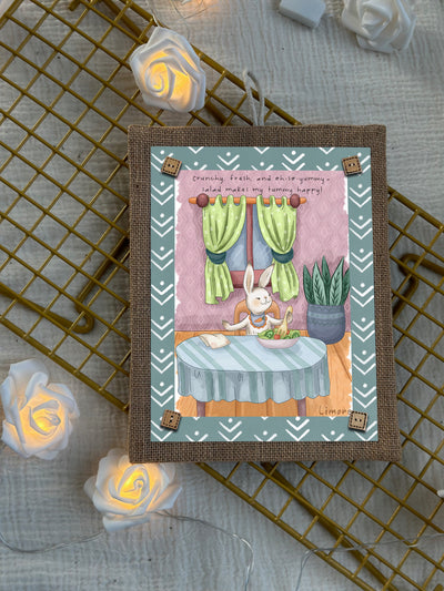 Bunny’s Veggie Joy Wall Art
