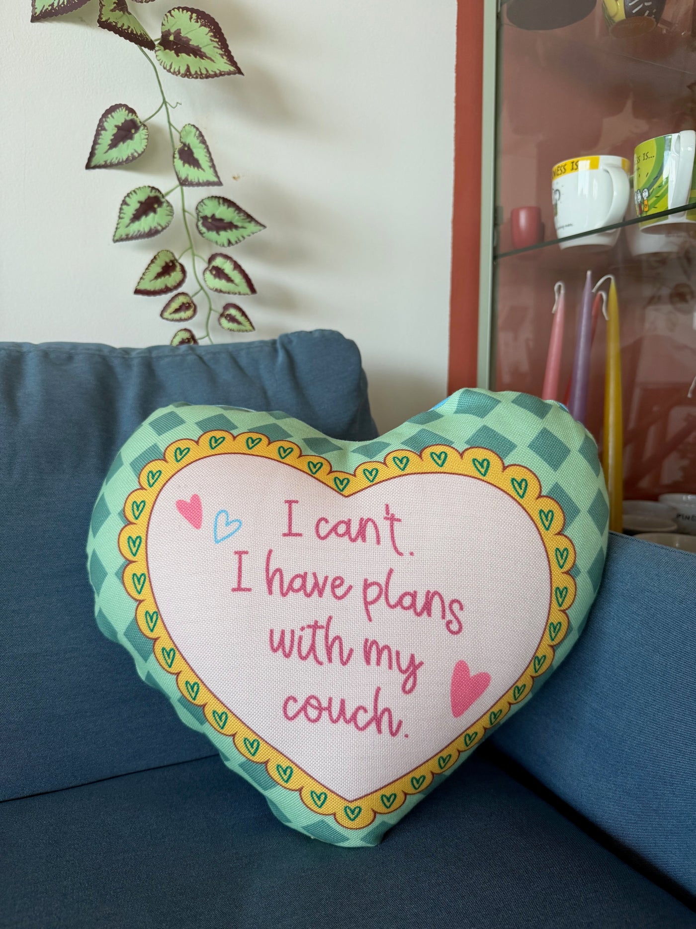 The Stay Home Plans Cushion