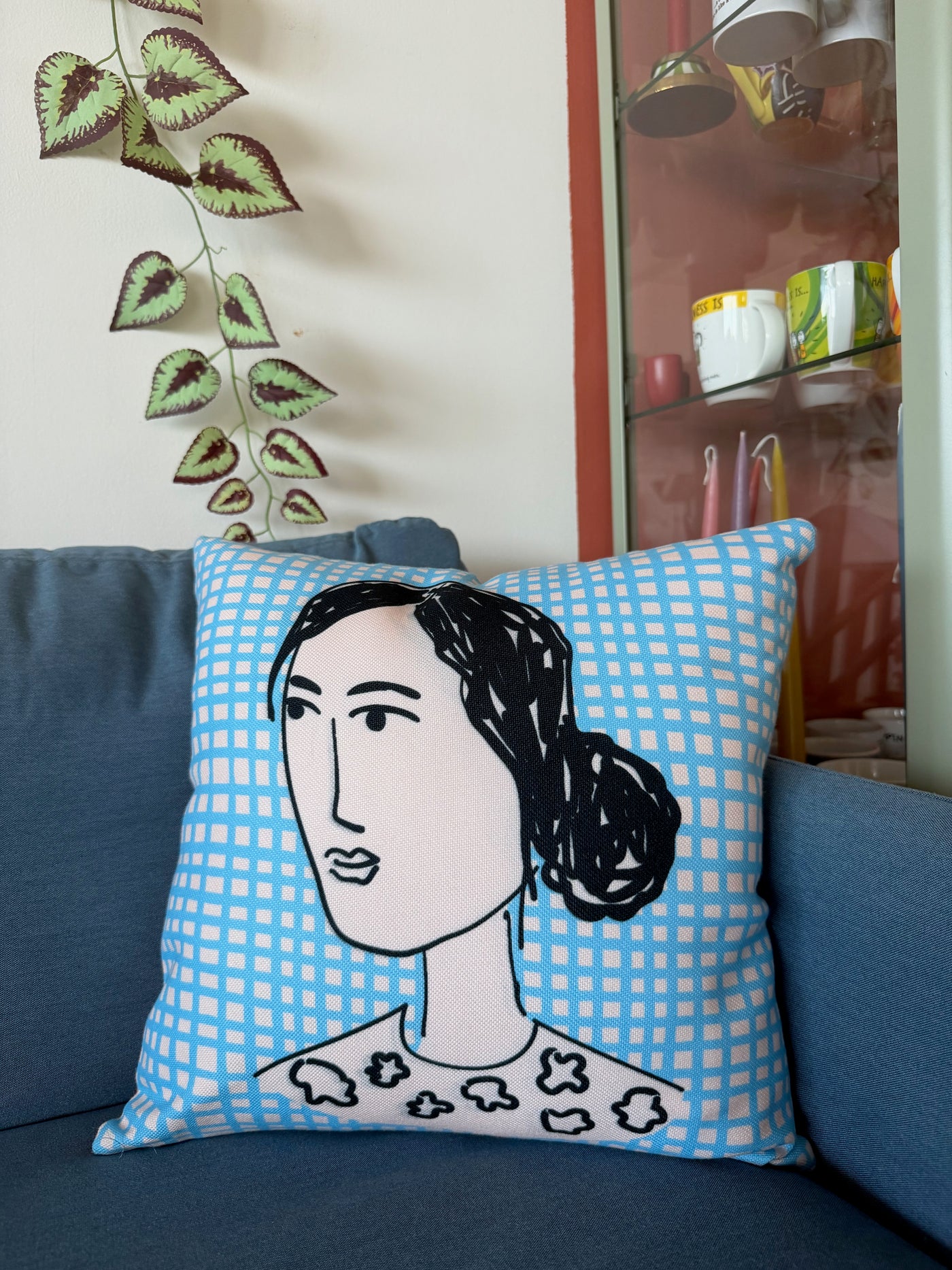 The Thoughtful Gaze Cushion