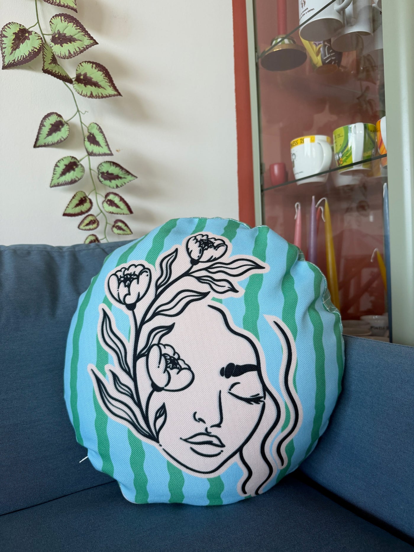 The Floral Aura Cushion