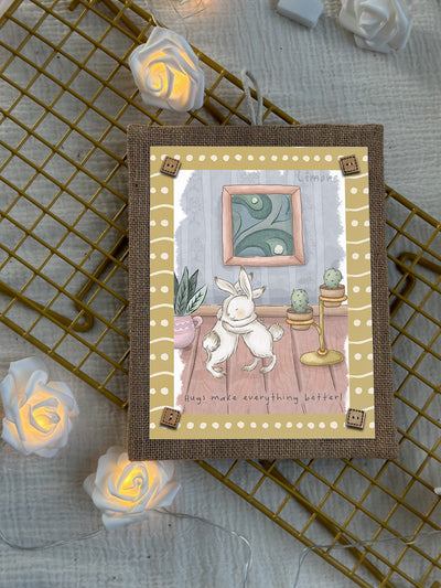 Bunny Hugs Wall Art