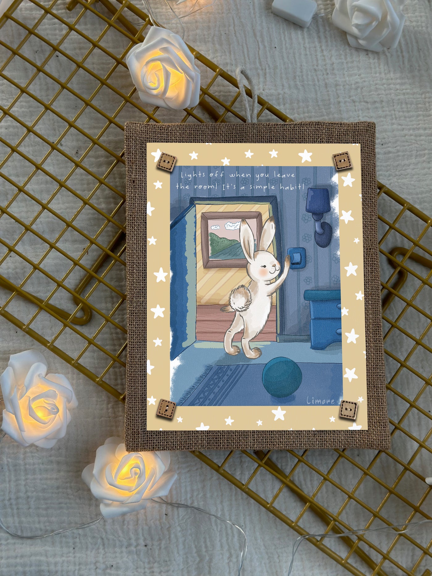 Bunny’s Power Saver Wall Art