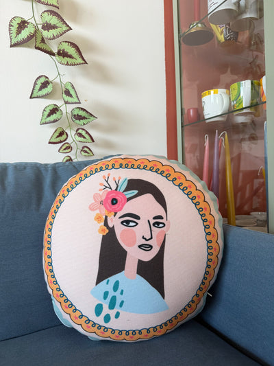 The Scandinavian Bloom Cushion