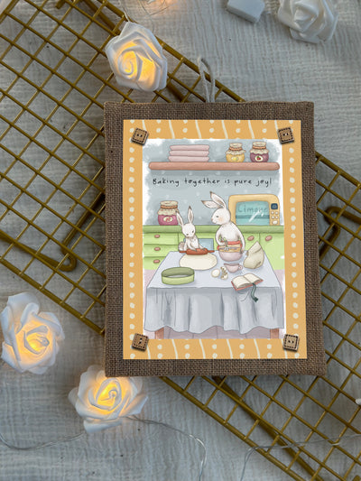 Bunny’s Baking Fun Wall Art