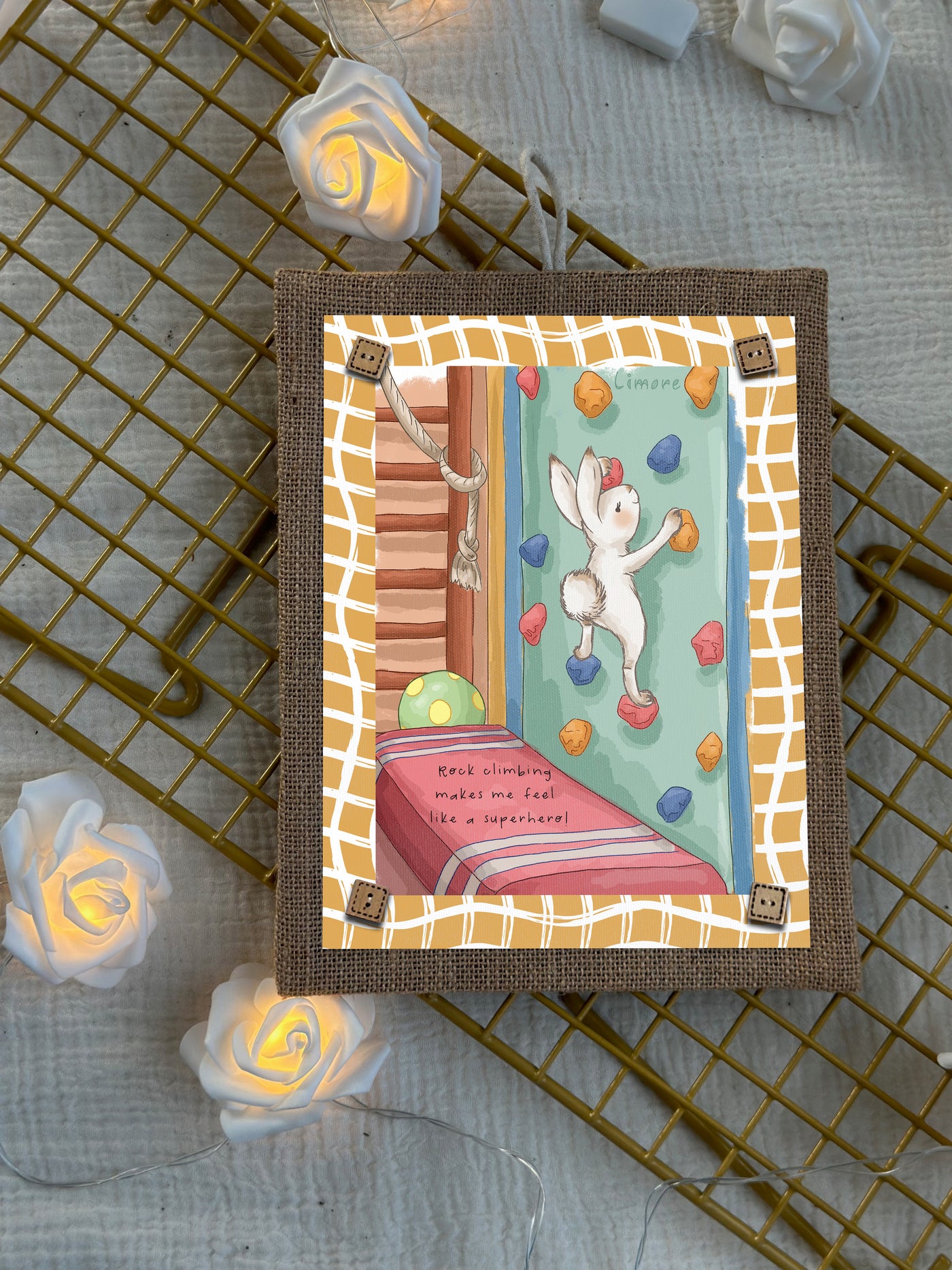 Little Climber Wall Art