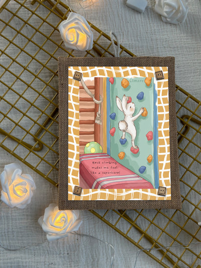 Little Climber Wall Art