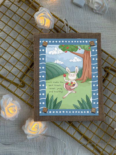 Bunny’s Healthy Snack Wall Art