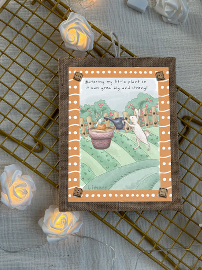 Bunny’s Garden Day Wall Art
