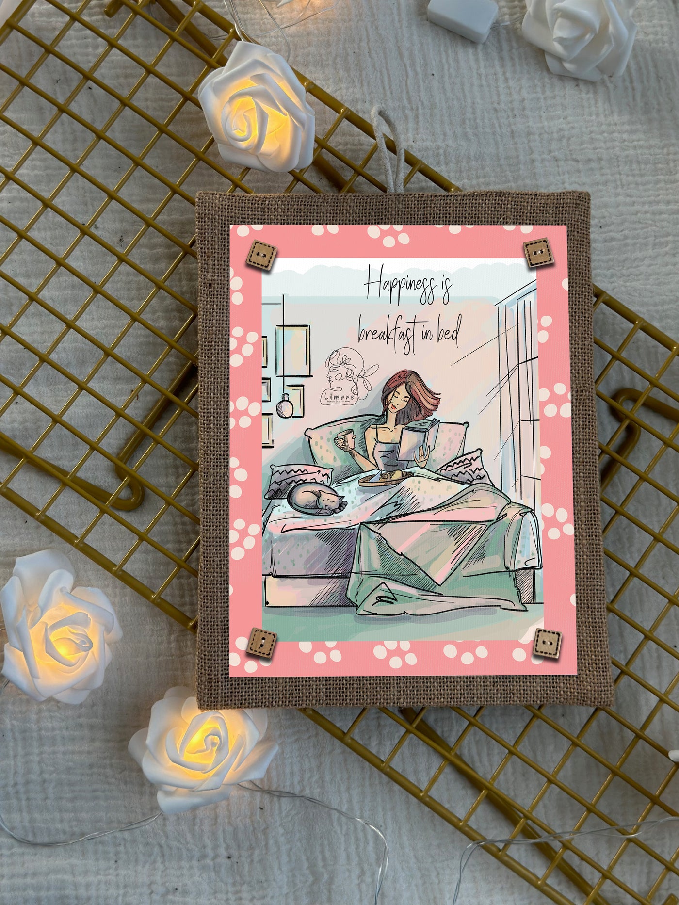 Slow Morning Joy Boho Wall Art