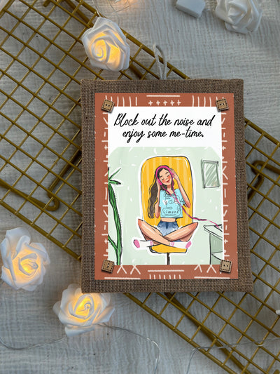 Me-Time Moments Boho Wall Art