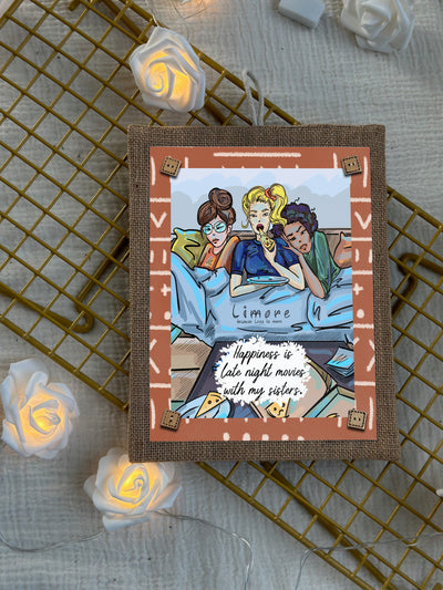 Shared Smiles Boho Wall Art
