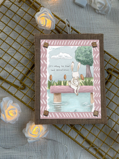 Bunny's Quiet Moment Wall Art