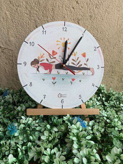 Calm Balance Clock: Yoga Clock Series