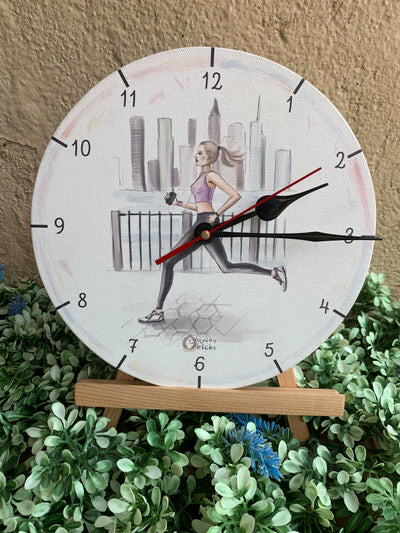 Running Free Clock