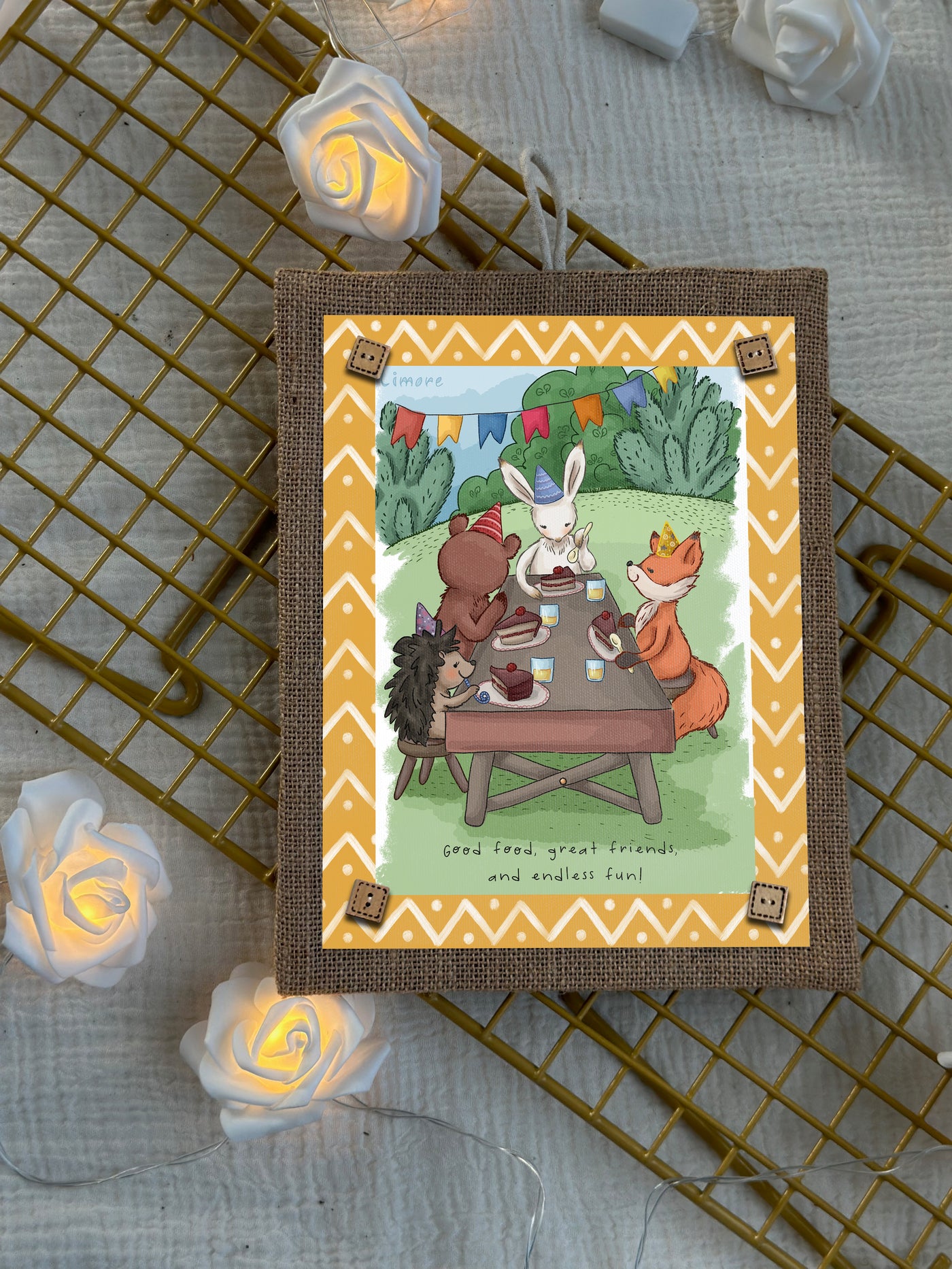 Picnic with Pals Wall Art