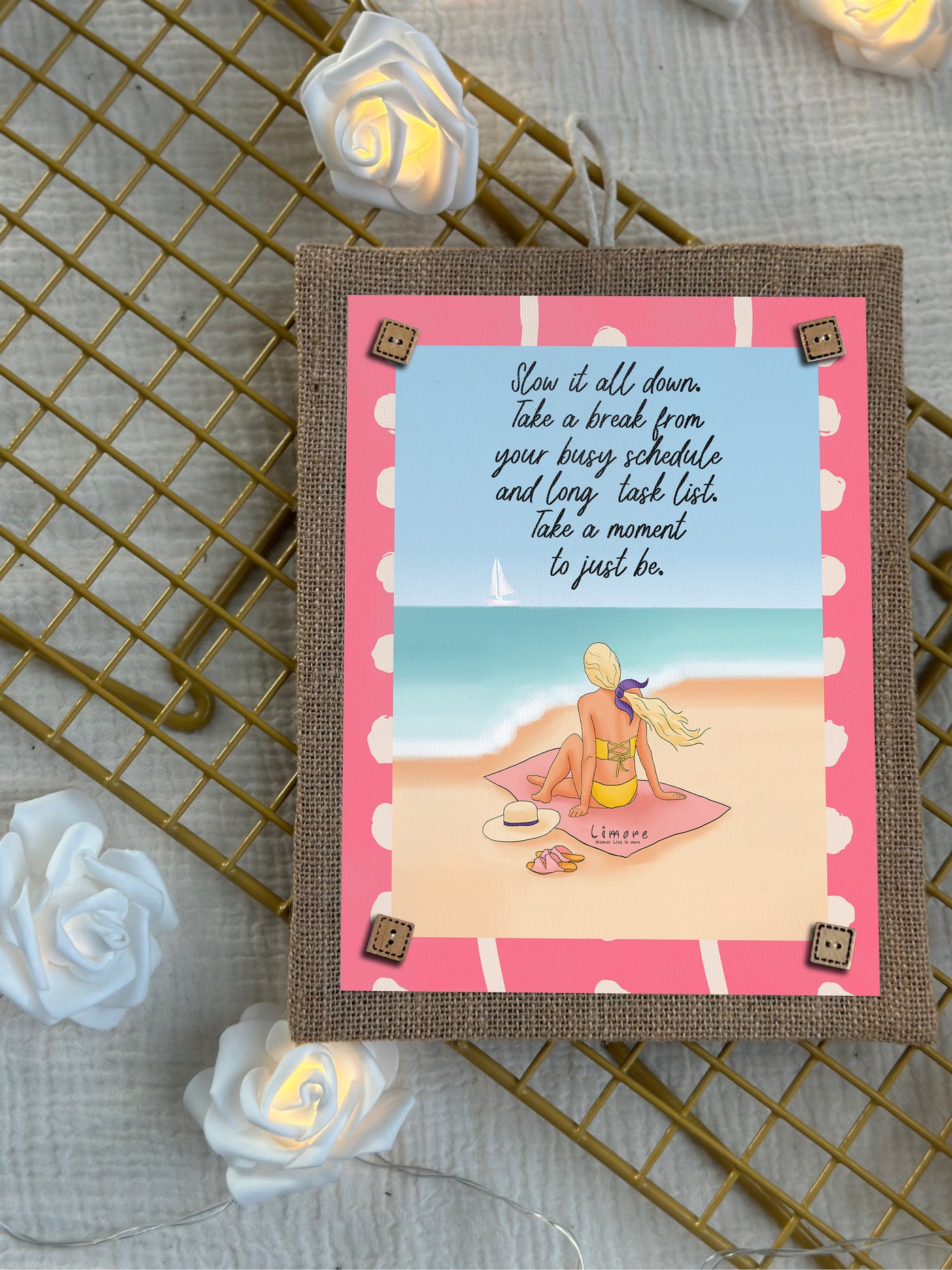 Beachside Bliss Boho Wall Art