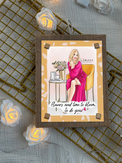 Quiet Bloom Boho Wall Art