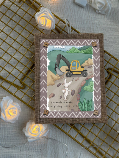 Construction Fun Wall Art