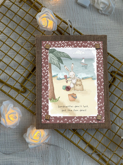 Bunny at the Beach Wall Art