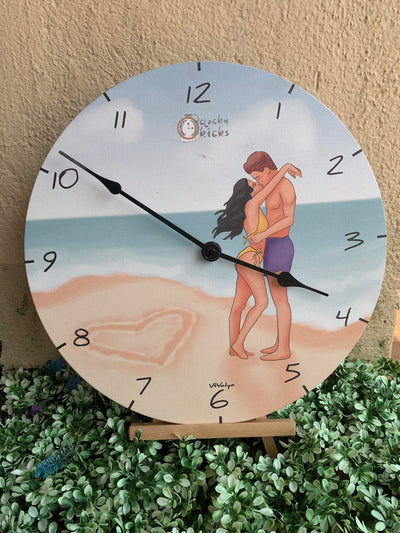 Waves of Love Clock