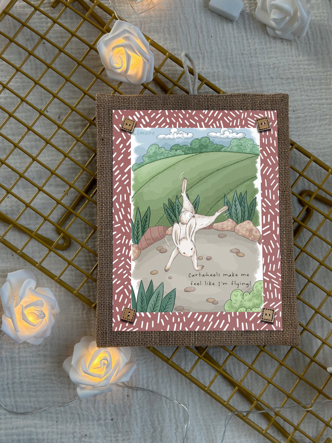 Cartwheel Joy Wall Art