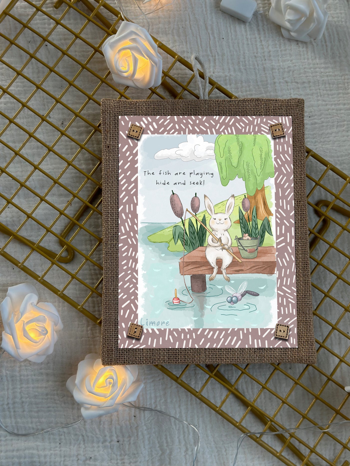 Patience by the Pond Wall Art
