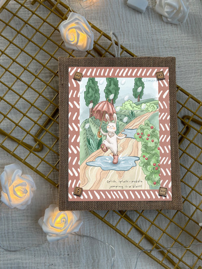 Puddle Parade Wall Art