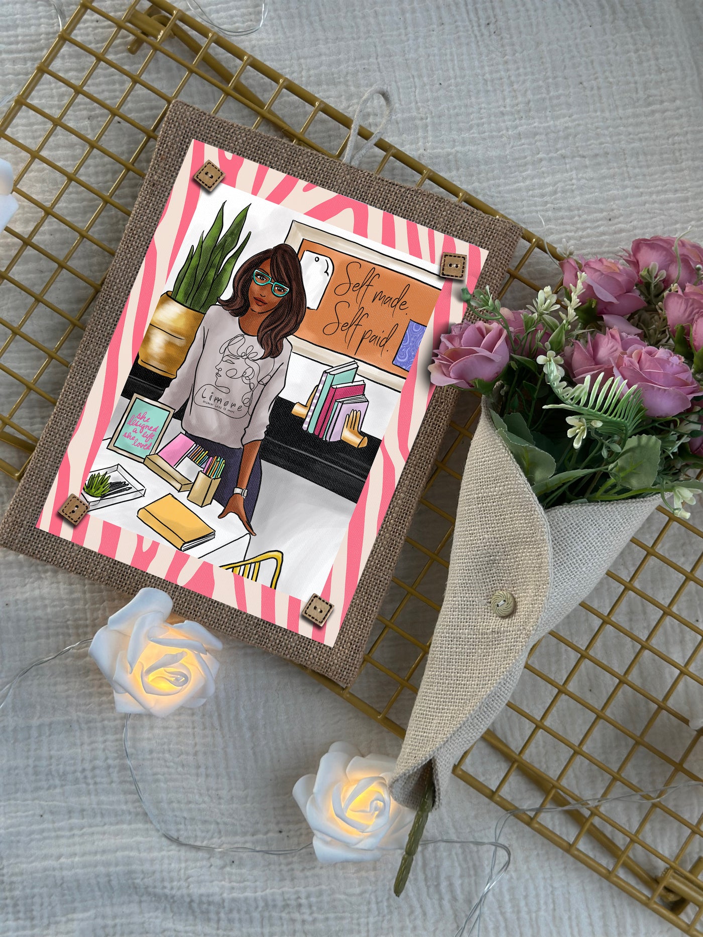 Proudly Independent Boho Wall Art