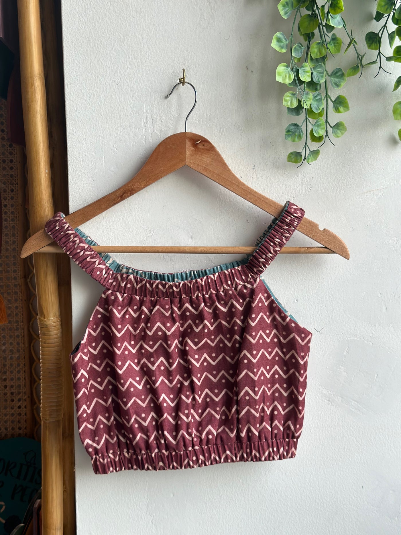 Marsala Reversible Heritage Chic Bralette