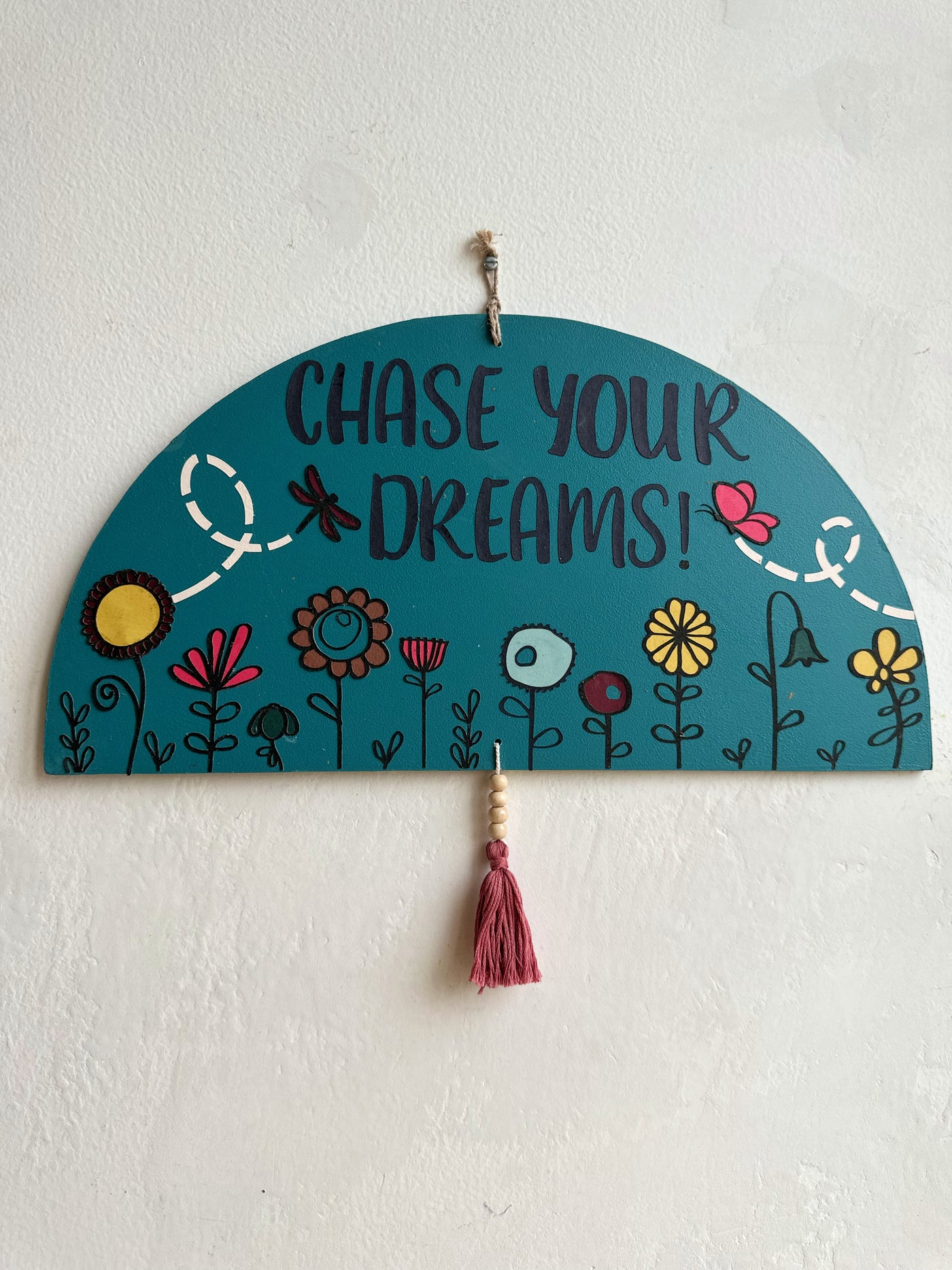 Chase your dreams - Enchanted Semi-circle Wall Art