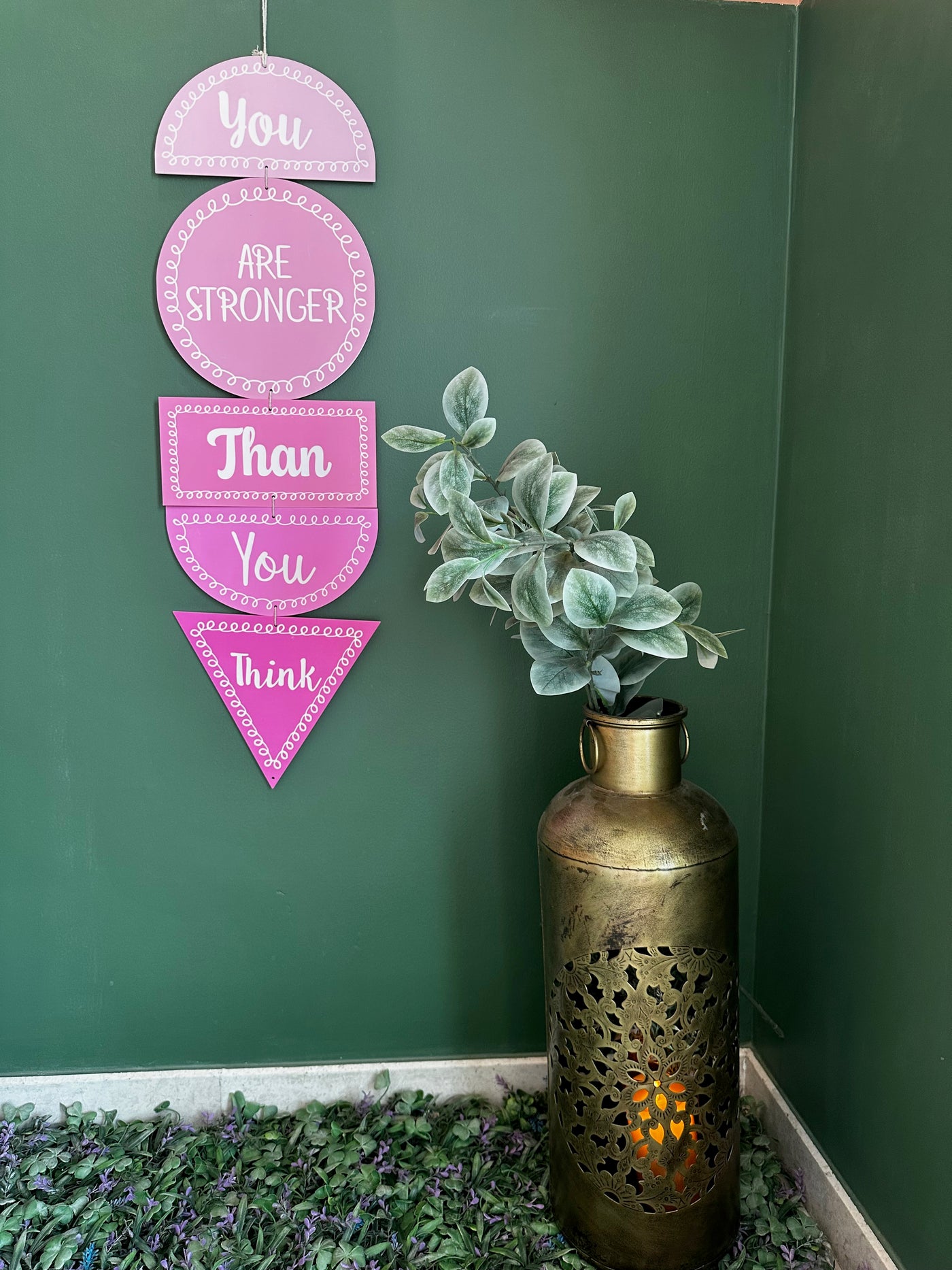 You Are Stronger Than You Think Minimalist Wall Art