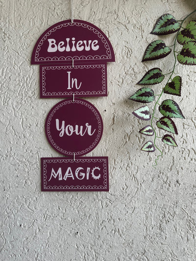 Believe in Your Magic Minimalist Wall Art